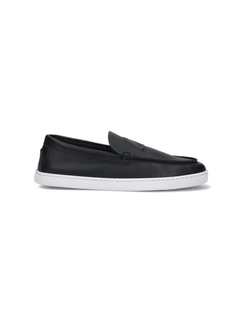 CHRISTIAN LOUBOUTIN Loafers In Black Product Image