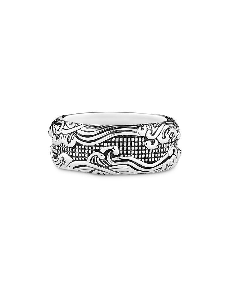 Mens Waves Band Ring Product Image