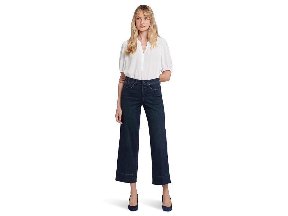 NYDJ Teresa Wide Leg Ankle in Obsidian (Obsidian ) Women's Jeans Product Image