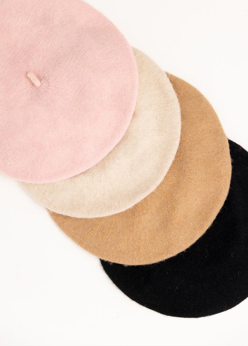 Amelie Beret in Tan Product Image