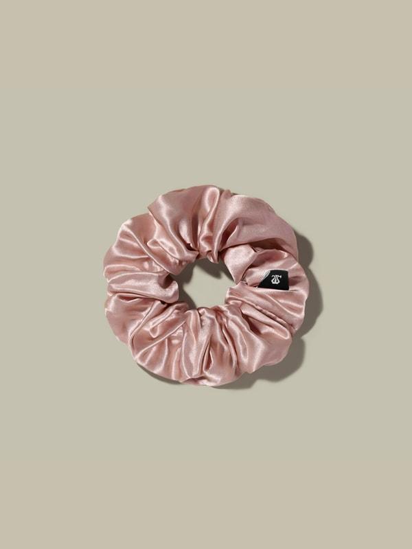 Large Classic Silk Scrunchies Set Product Image