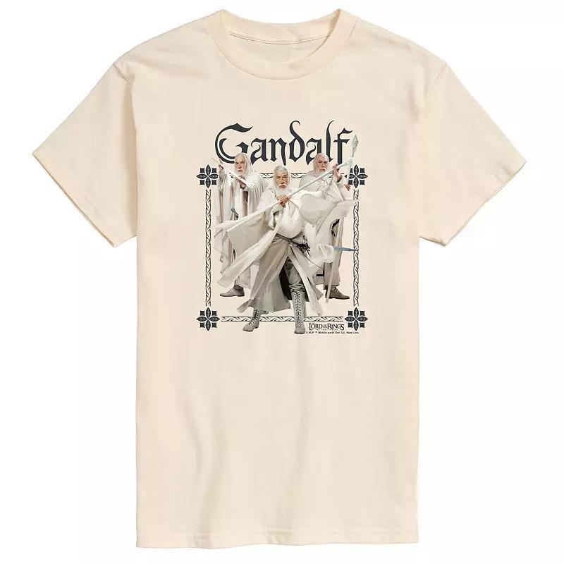 Mens The Lord Of The Rings Gandalf The White Graphic Tee Product Image