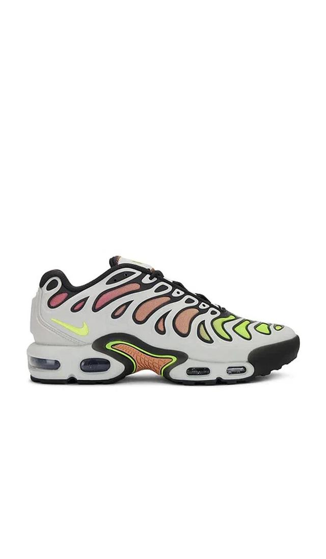 NIKE Air Max Plus Drift Sneakers In Light Silver/volt/adobe Product Image