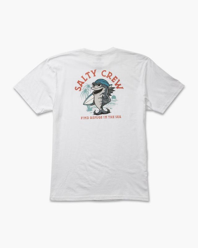 Free Surf Tee - White Male Product Image