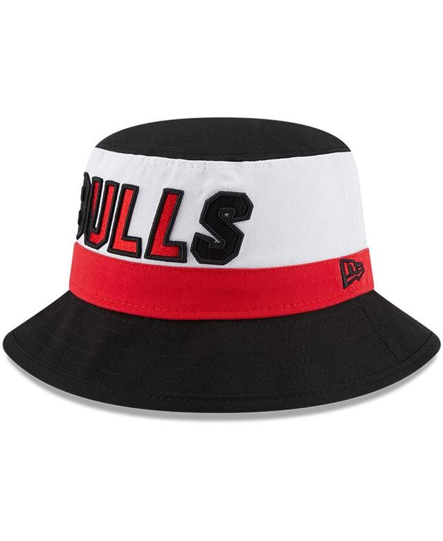 Mens New Era /Black Chicago Bulls Back Half Bucket Hat Product Image