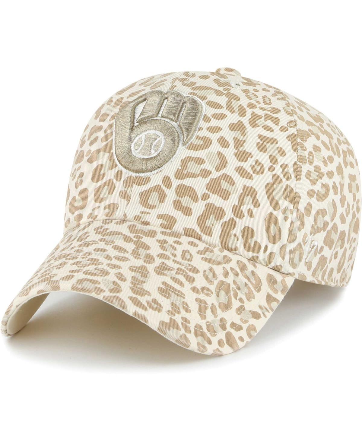 Womens 47 Natural Milwaukee Brewers Panthera Clean Up Adjustable Hat Product Image