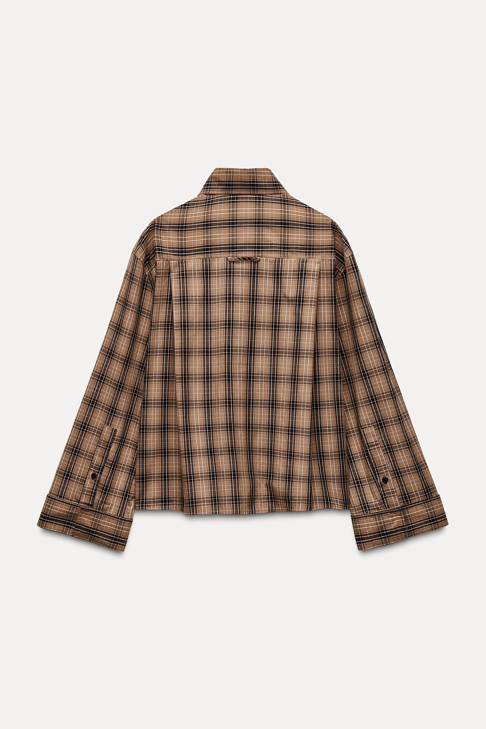 OVERSIZED PLAID SHIRT Product Image