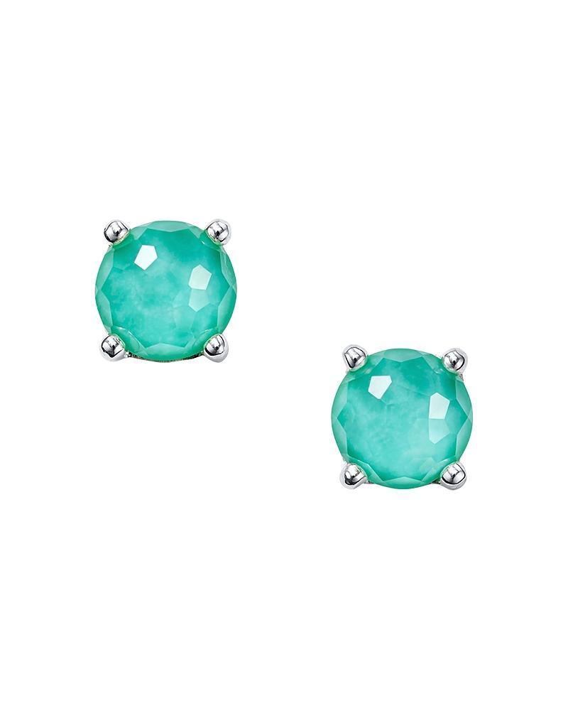 Womens Rock Candy Sterling Silver & Doublet Stud Earrings Product Image