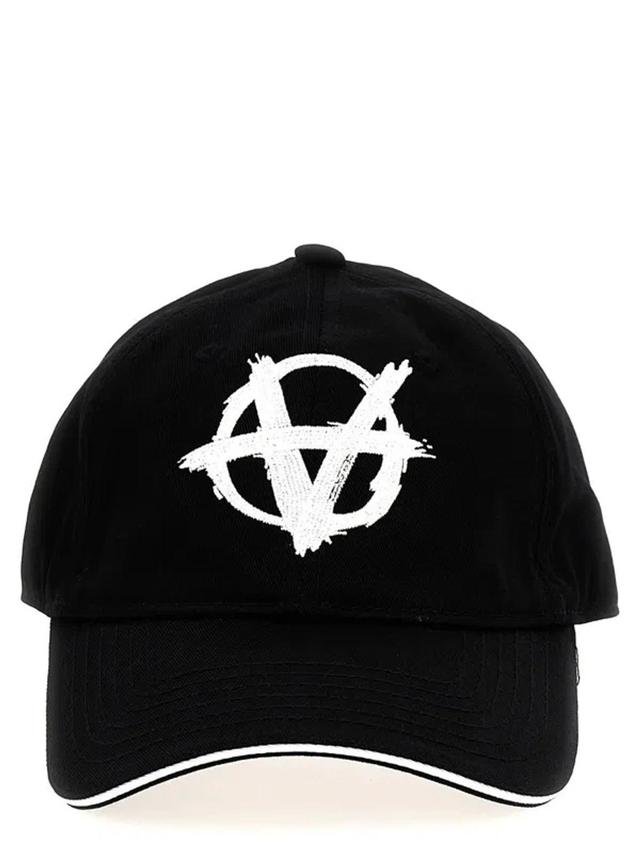 Logo-print Detail Baseball Cap In Black Product Image