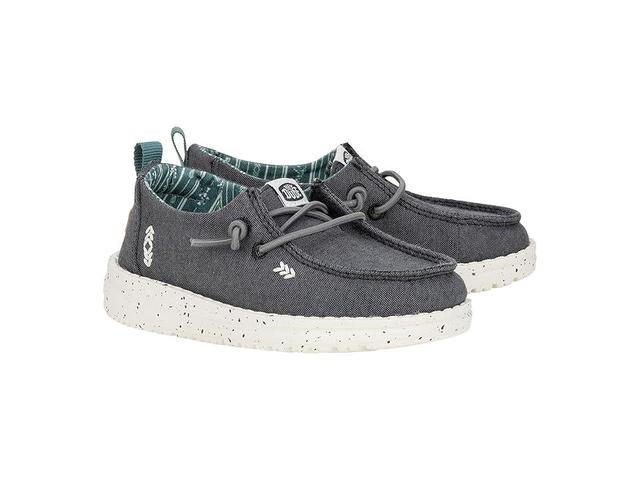 Hey Dude Kids Wendy Chambray (Toddler) Women's Flat Shoes Product Image