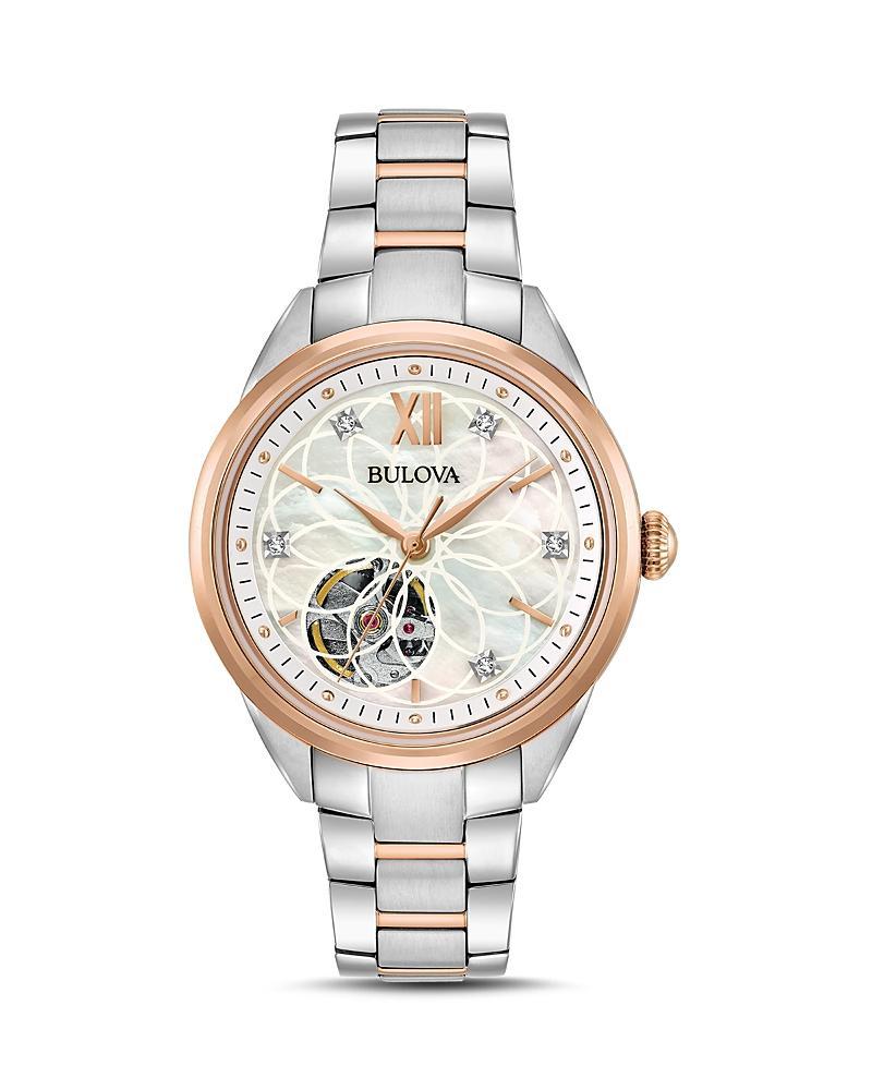 Bulova Two-Tone Automatic Watch, 34.5mm Product Image