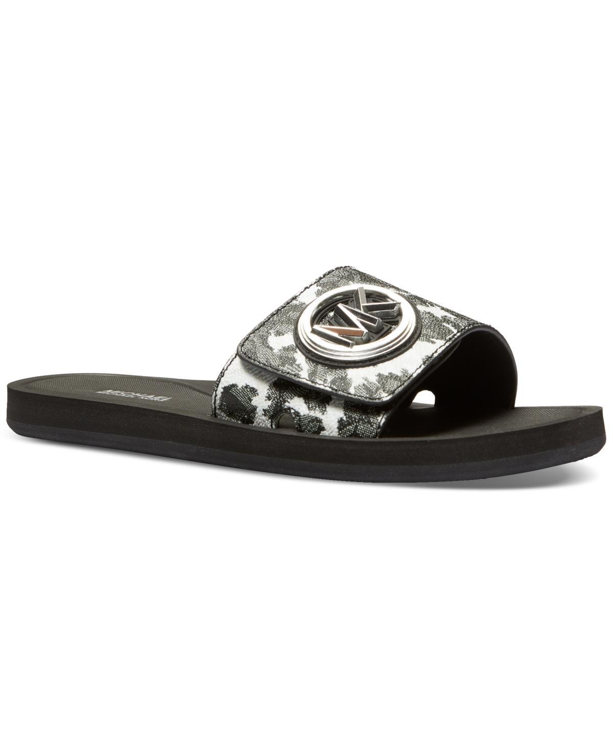 Michael Michael Kors Womens Mmk Charm Slide Sandals Product Image