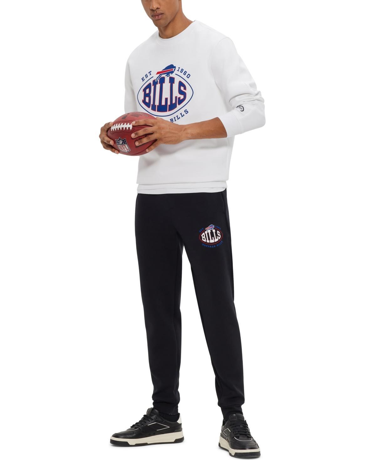 Boss By  Men's Boss X Nfl Sweatshirt In Open White Product Image