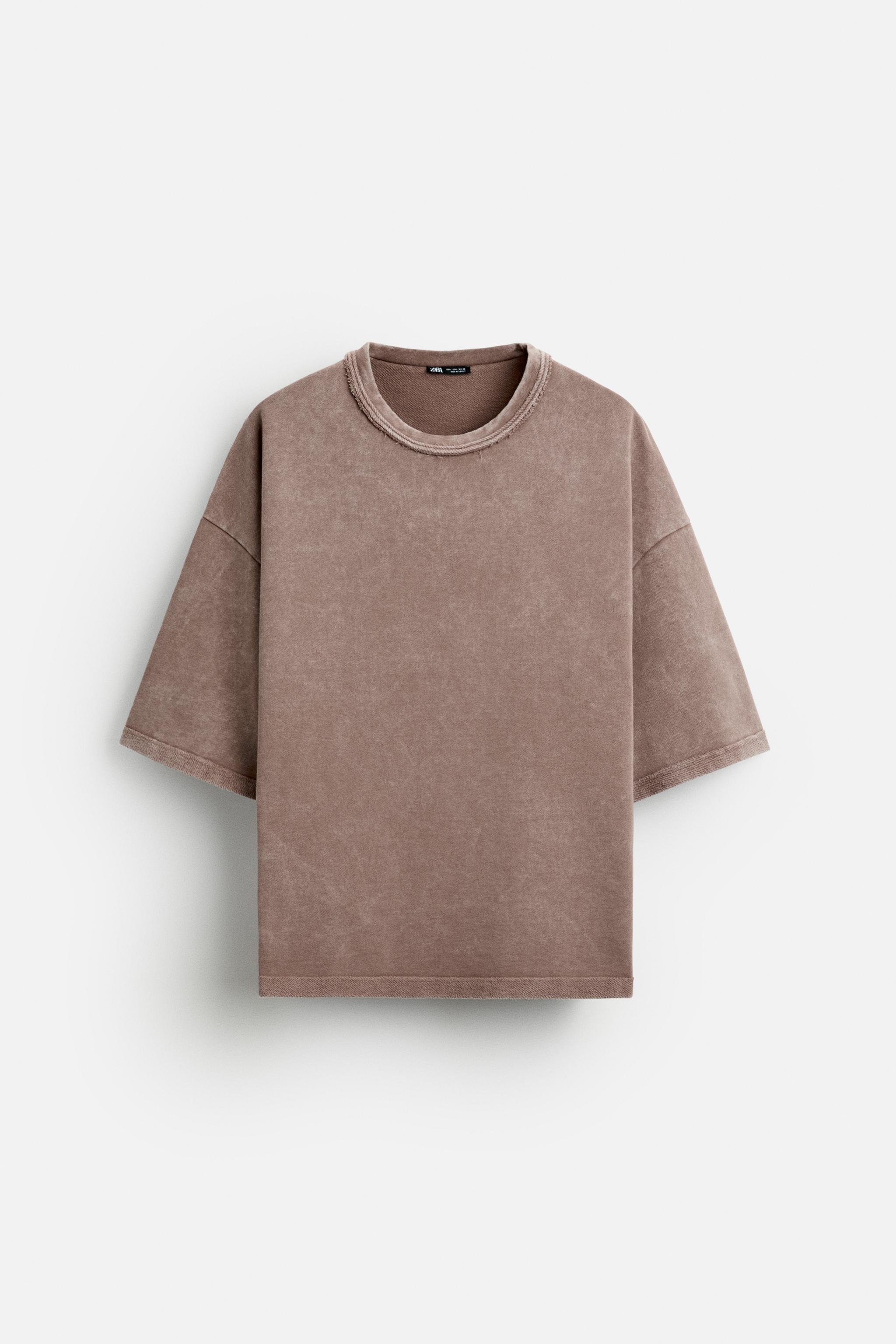 OVERSIZED WASHED SWEATSHIRT Product Image