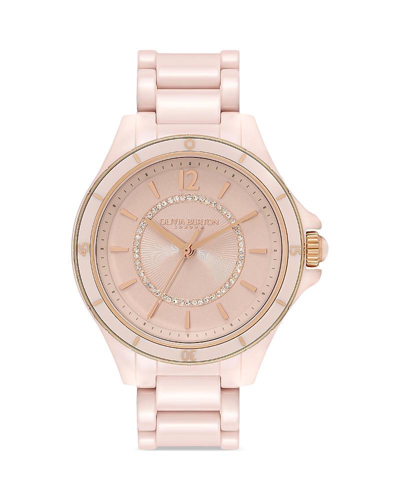 Olivia Burton Sports Luxe Ceramic Bracelet Watch, 36mm Product Image