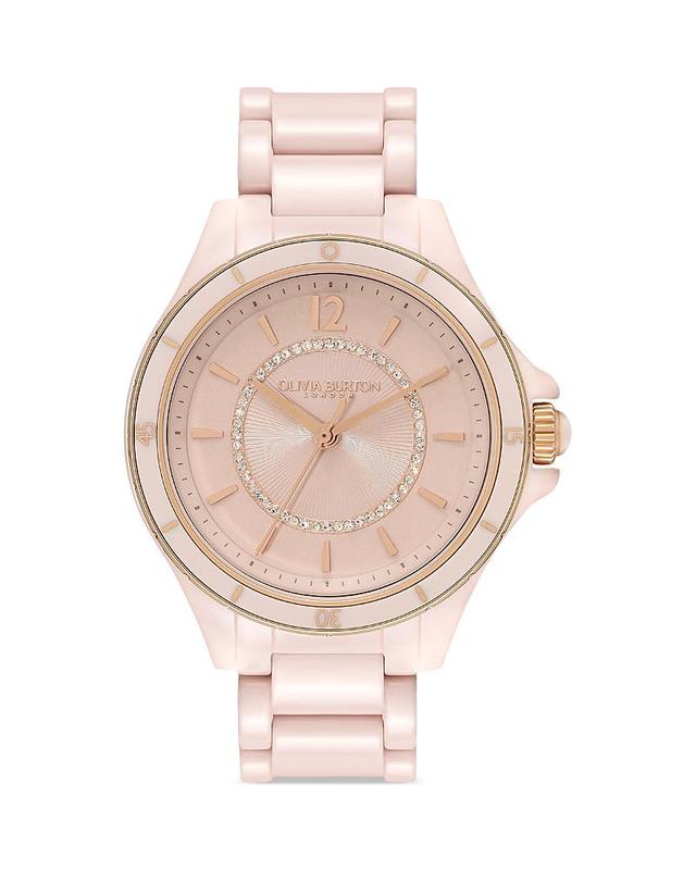 Olivia Burton Sports Luxe Ceramic Bracelet Watch, 36mm Product Image