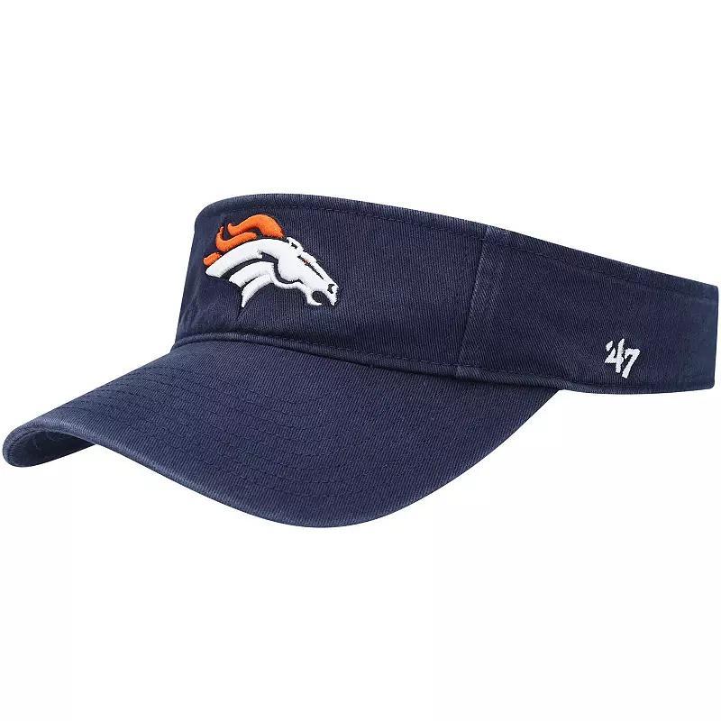 Mens 47 Denver Broncos Clean Up Visor, Blue Product Image