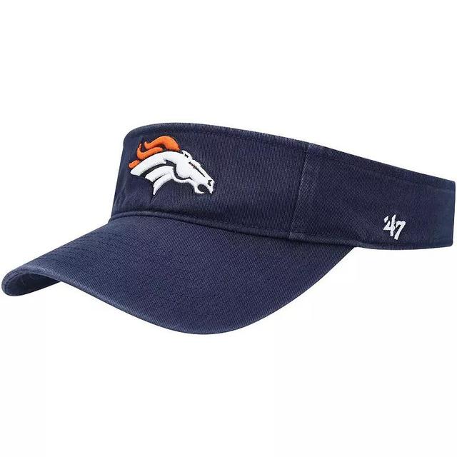 Mens 47 Denver Broncos Clean Up Visor, Blue Product Image