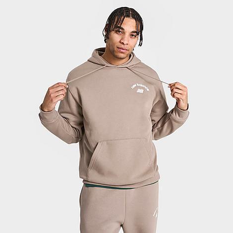 New Balance Mens Arch Logo Hoodie Product Image