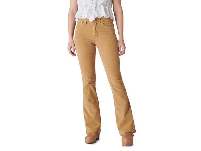 Lucky Brand High-Rise Corduroy Stevie Flare in Cider (Cider) Women's Jeans Product Image