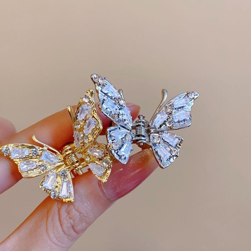 Rhinestone Butterfly Hair Claw Product Image