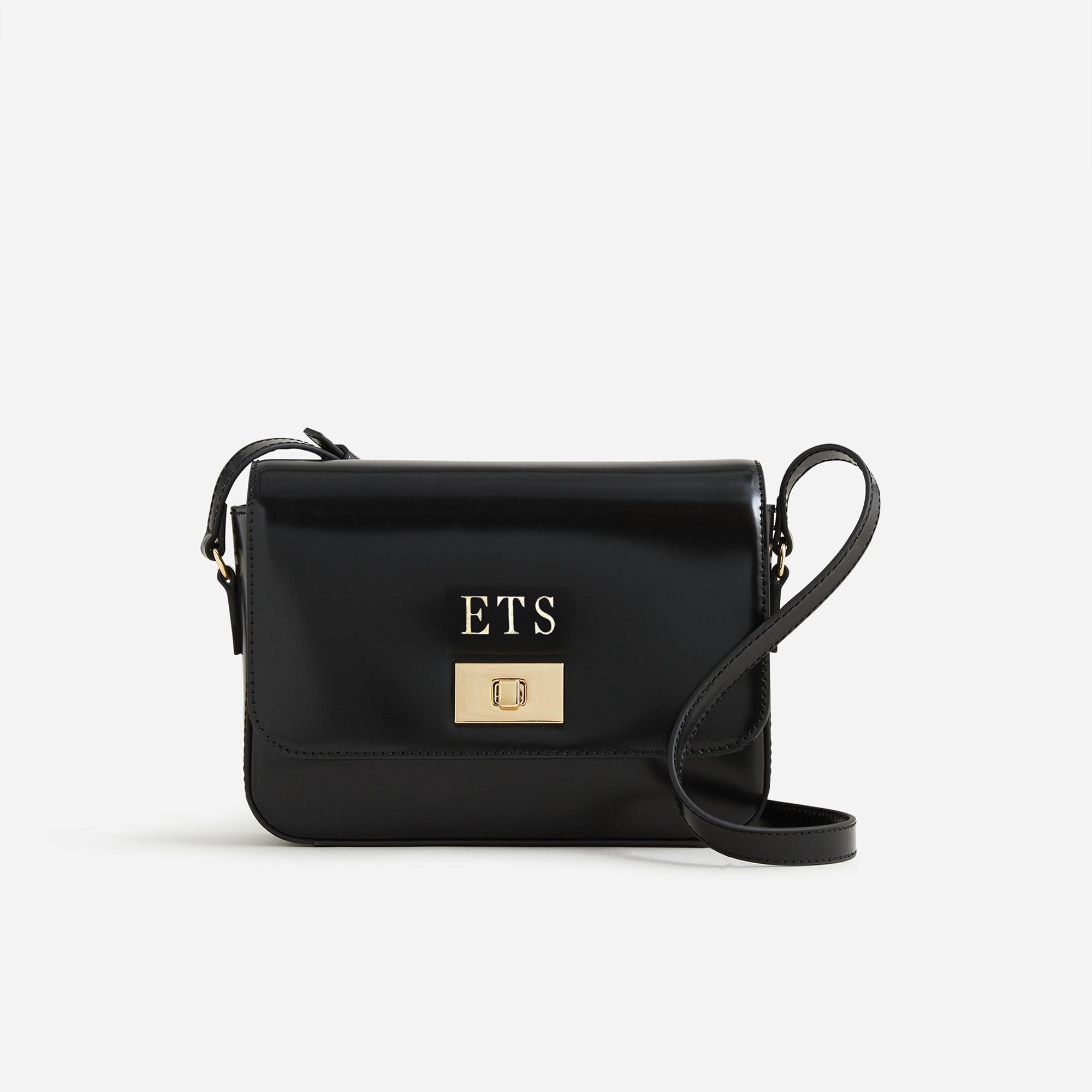 Edie crossbody bag in Italian leather Product Image