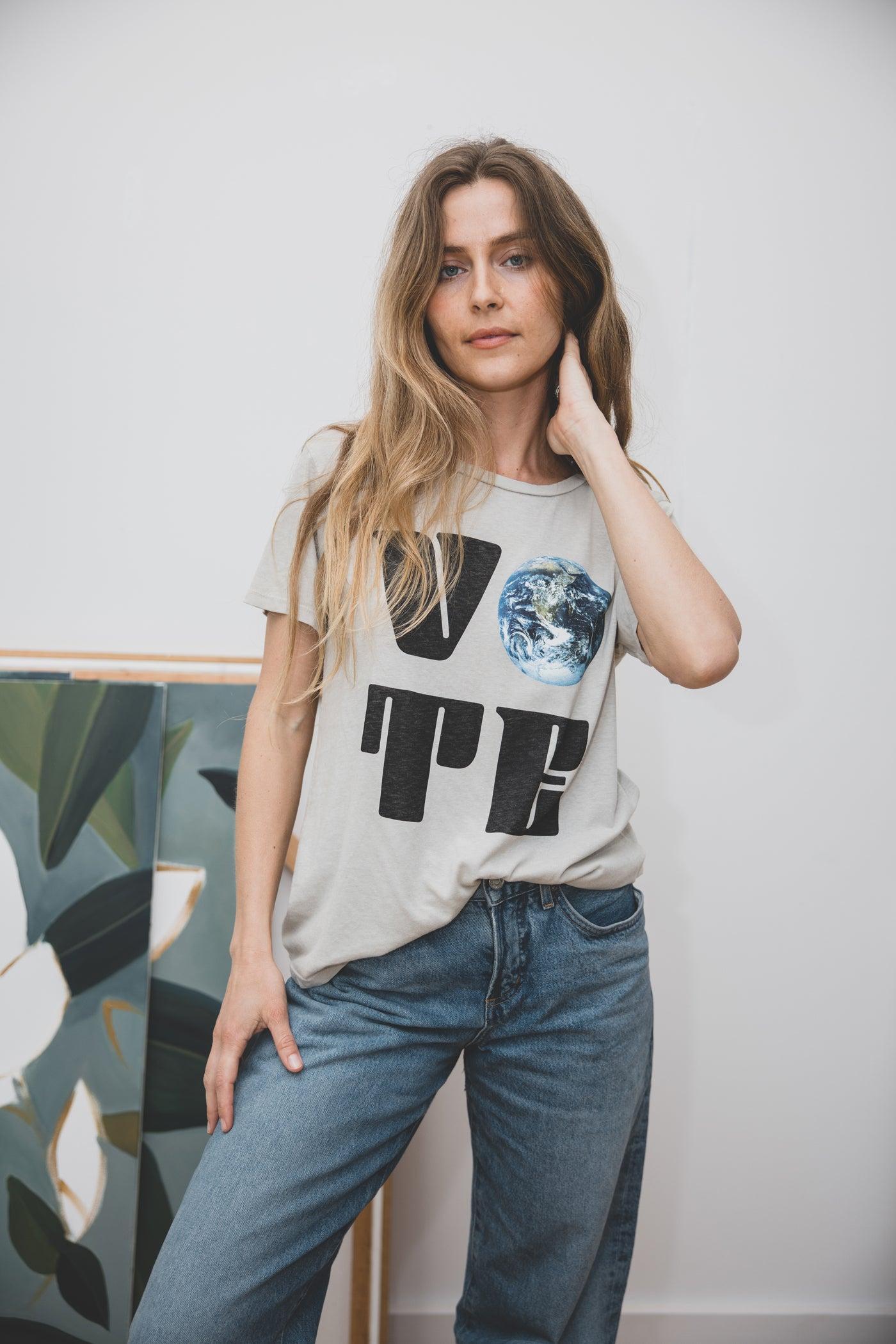 Vote Earth Ojai Tee Female Product Image