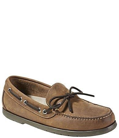 L.L.Bean Mens Camp Leather Moccasins Product Image