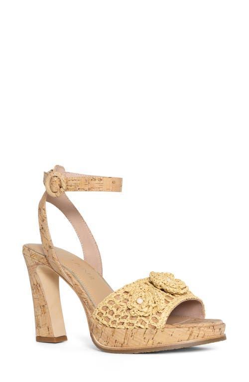 Donald Pliner Womens Crochet Heeled Sandals Product Image