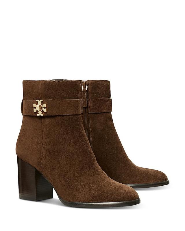 Tory Burch Womens T Lock Heeled Ankle Boots Product Image