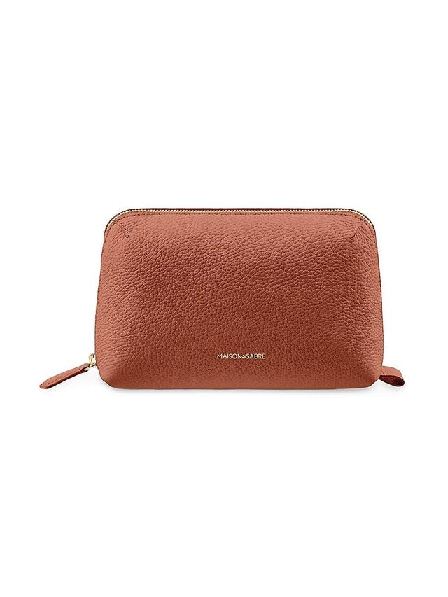 Womens Leather Tech Pouch Product Image