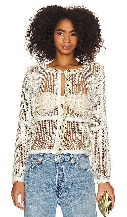 PatBO Fully Beaded Jacket Product Image