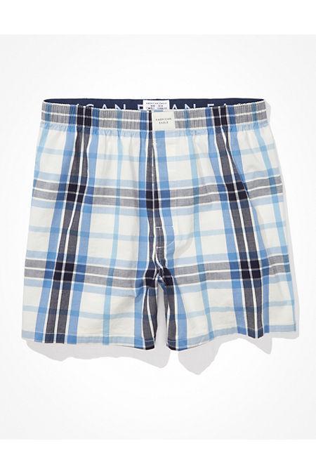 AEO Plaid Stretch Boxer Short Men's Product Image