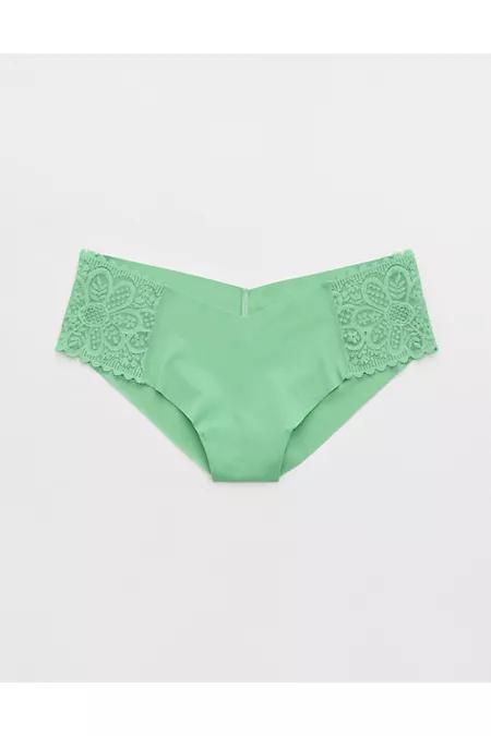 SMOOTHEZ No Show Coquette Lace Cheeky Underwear Women's Product Image