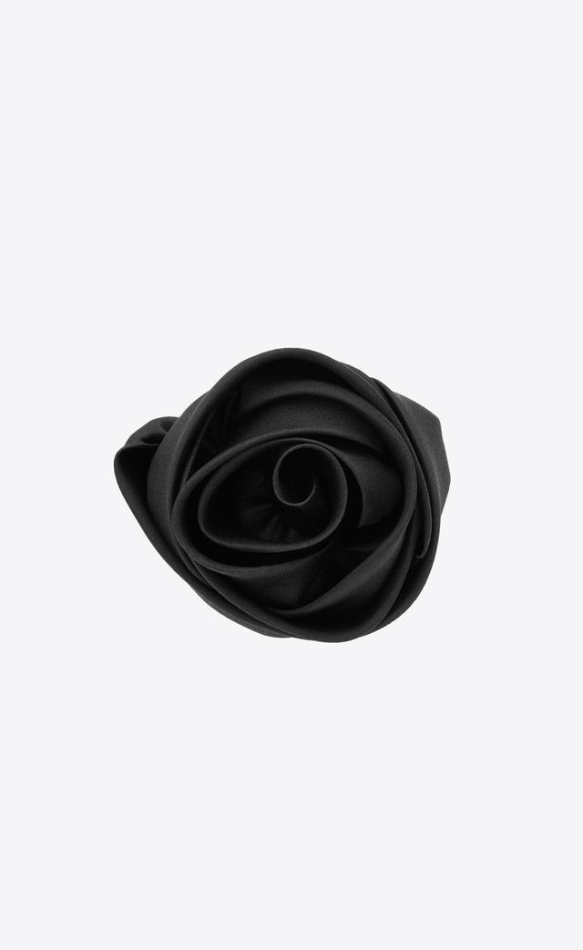 rose brooch in silk organza Product Image