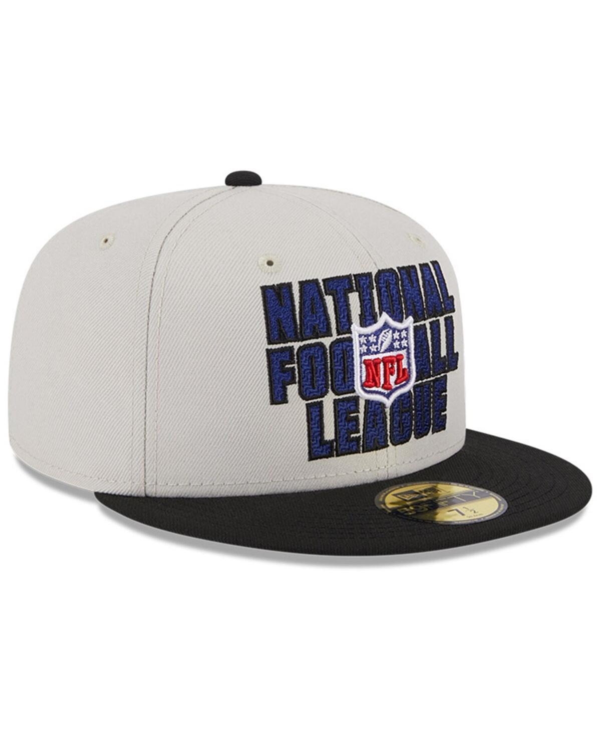 Mens New Era Stone 2023 Nfl Draft On Stage 59FIFTY Fitted Hat - Stone Product Image