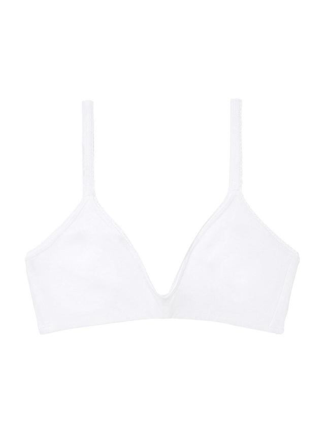 Womens Stretch-Cotton Bralette Product Image