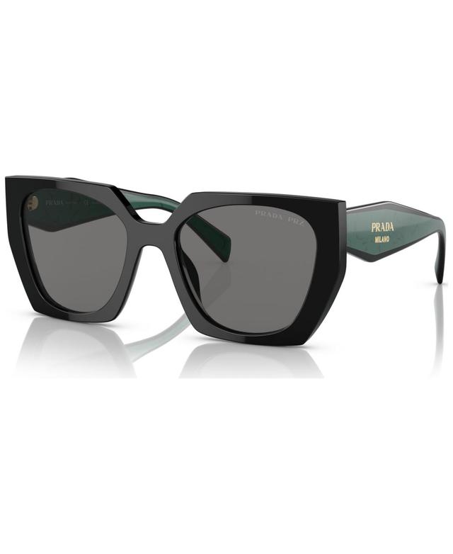 Prada 54mm Polarized Irregular Sunglasses Product Image