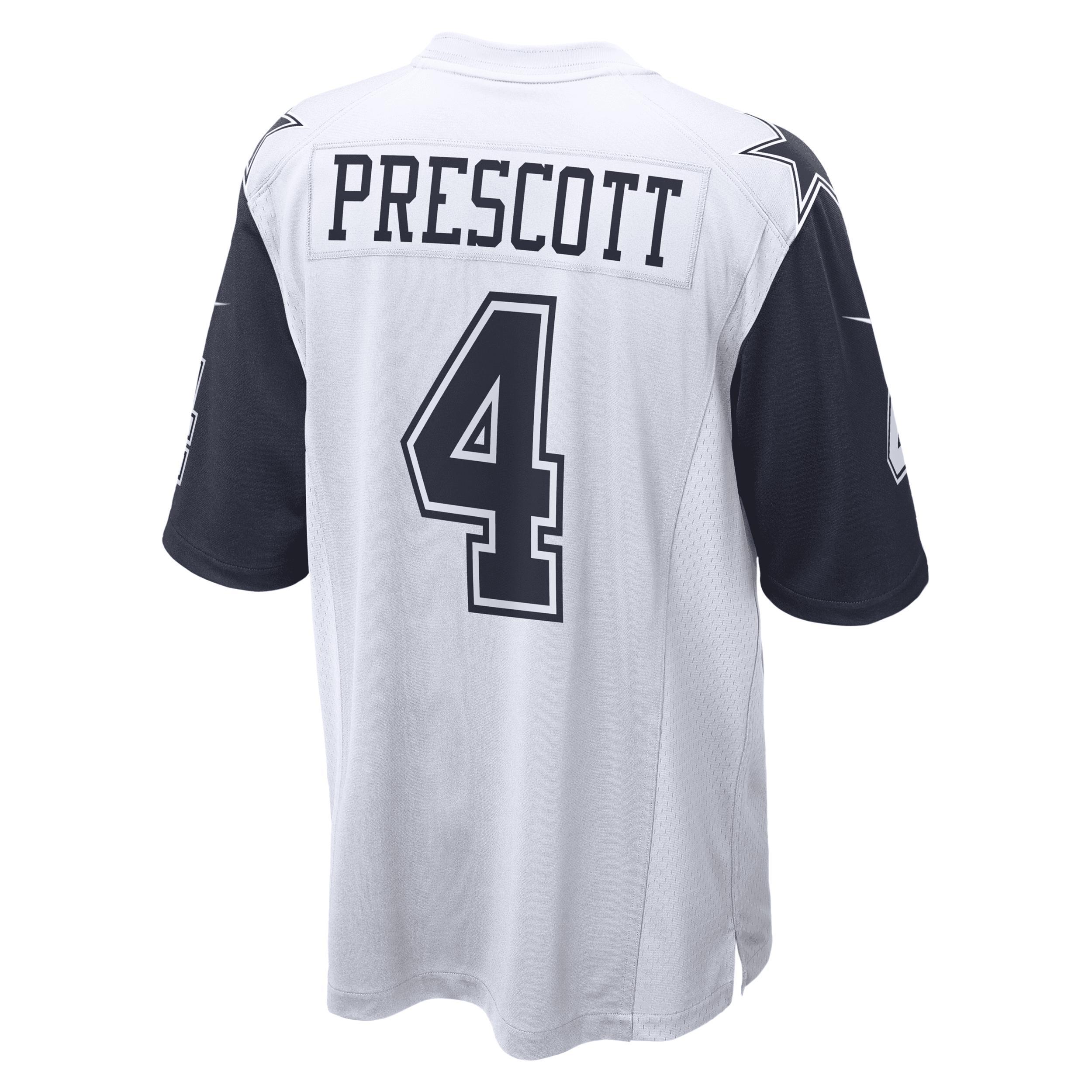 Nike Men's NFL Dallas Cowboys (Dak Prescott) Game Football Jersey Product Image