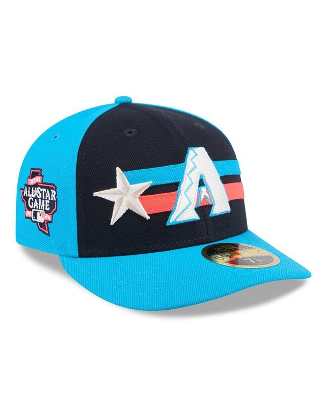 Mens New Era Arizona Diamondbacks 2024 MLB All-Star Game Low Profile 59FIFTY Fitted Hat Blue Product Image