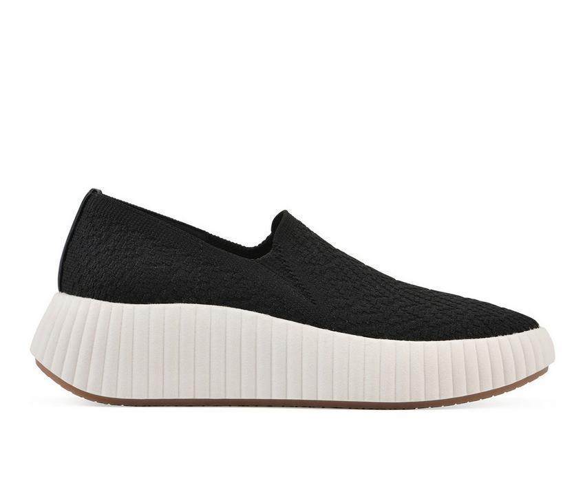 Women's White Mountain Daylight Platform Wedge Slip-On Shoes Product Image