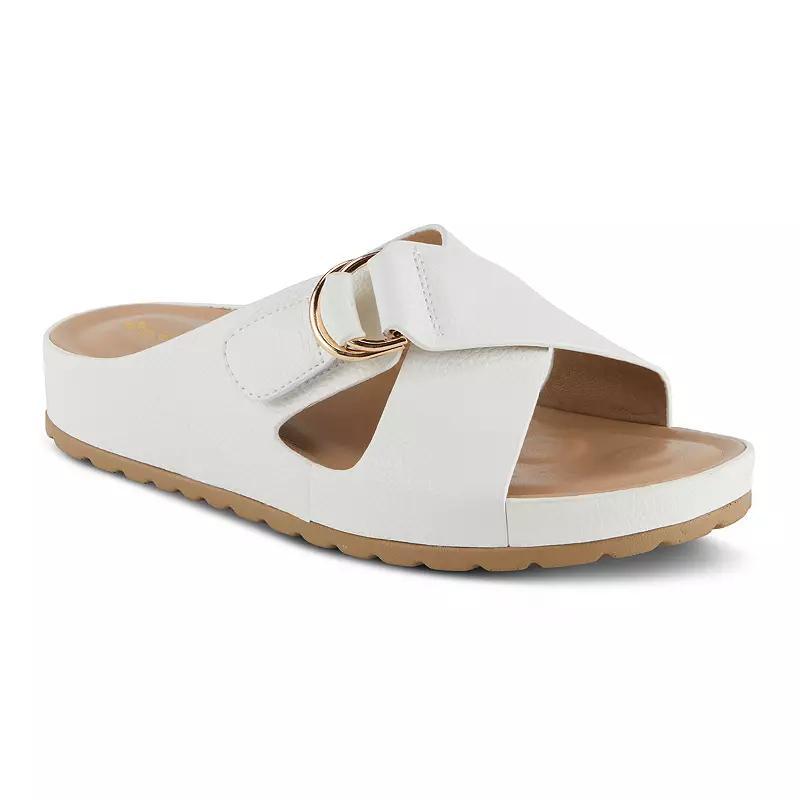 Patrizia Rutha Womens Slide Sandals Med Beige Product Image