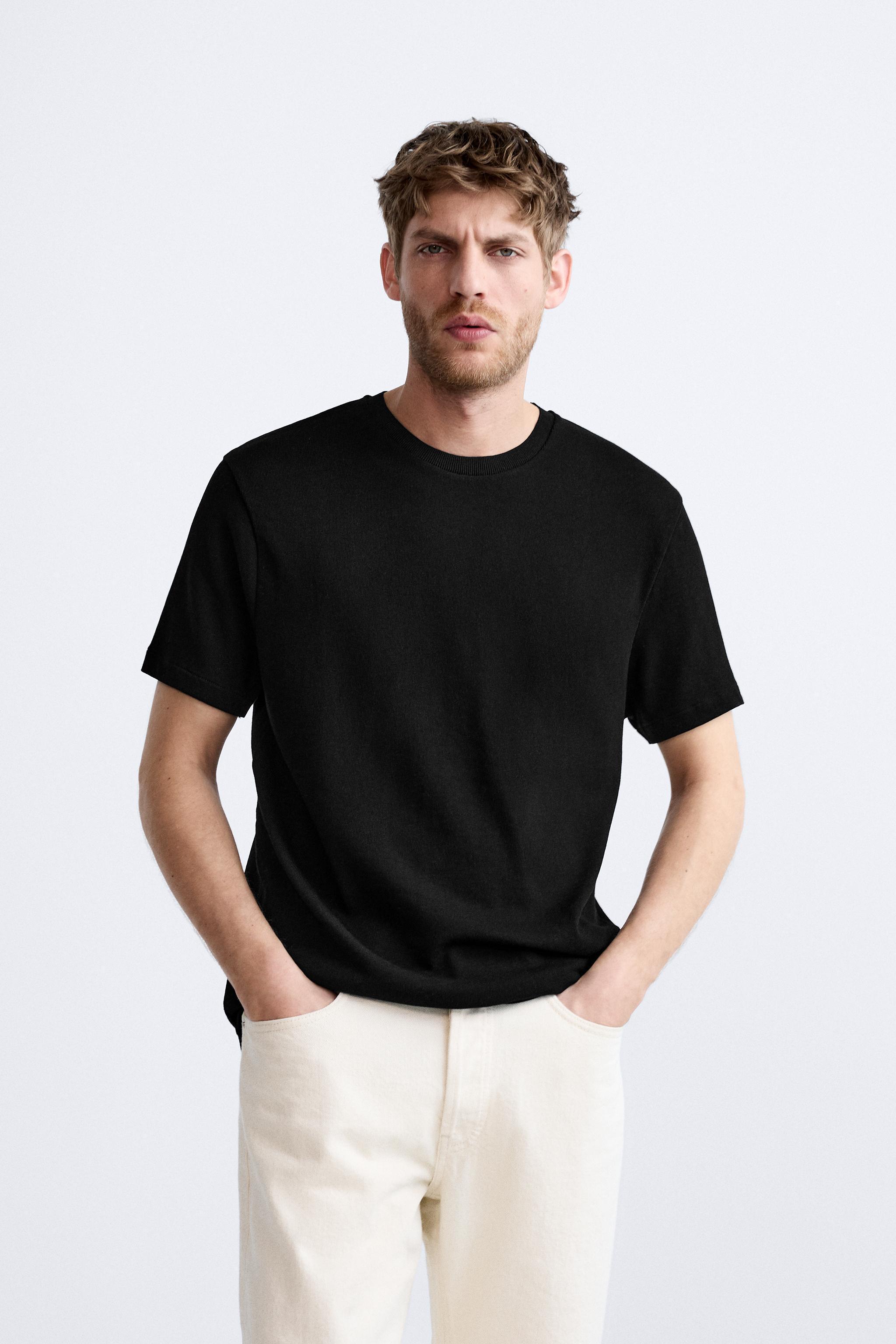 COTTON KNIT T-SHIRT Product Image