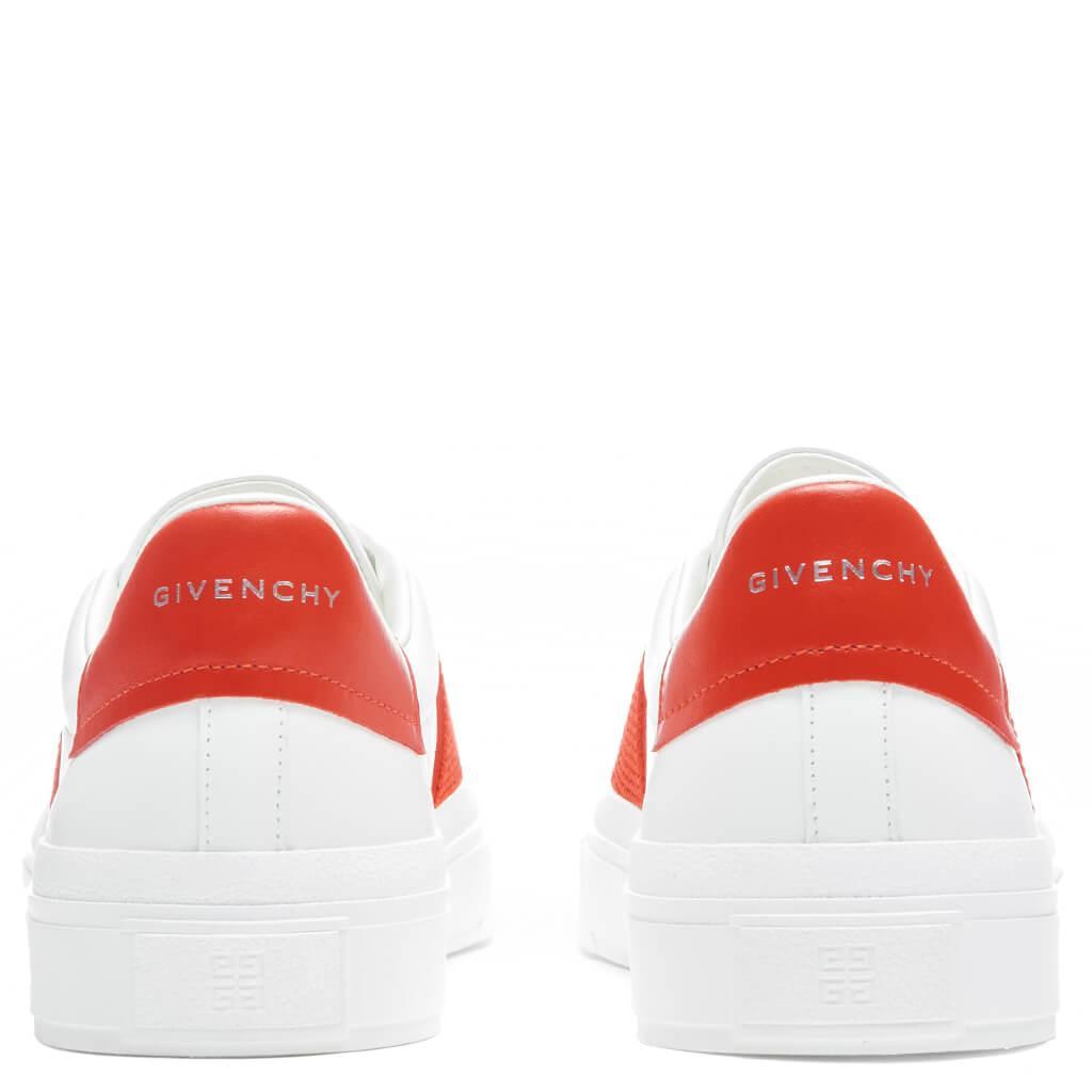 City Sport Sneakers - White/Red Male Product Image