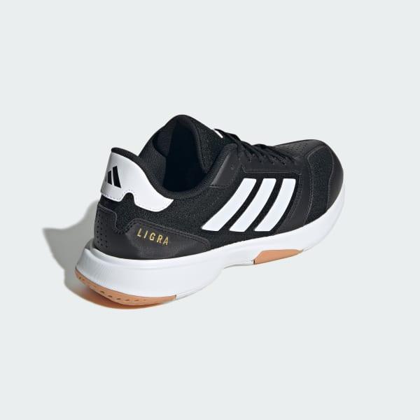 adidas Ligra 8 Indoor Shoes Core Black 7 Mens Product Image