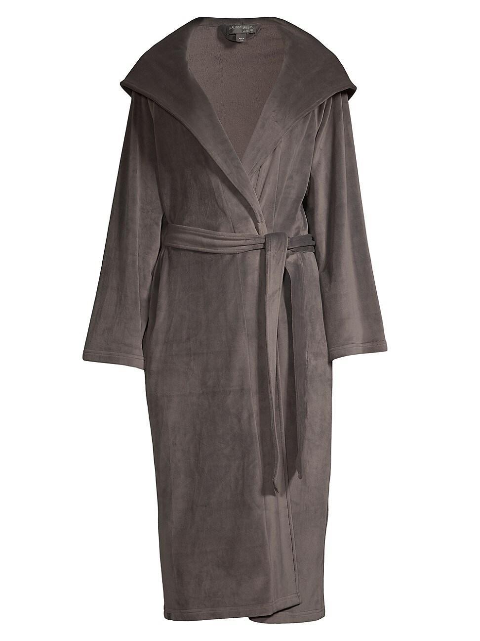 Womens Luxechic Belted Hooded Robe Product Image