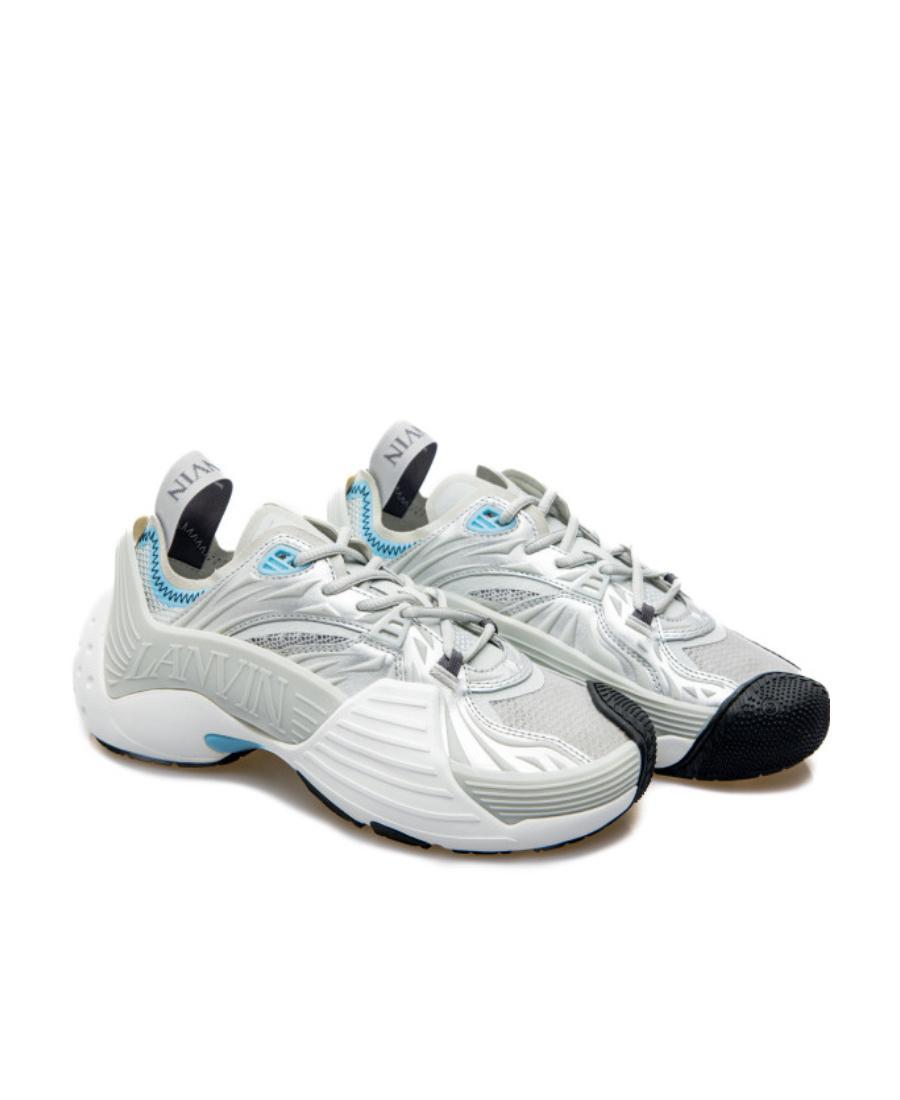 LANVIN Flash-x Low-top Sneakers In White Product Image