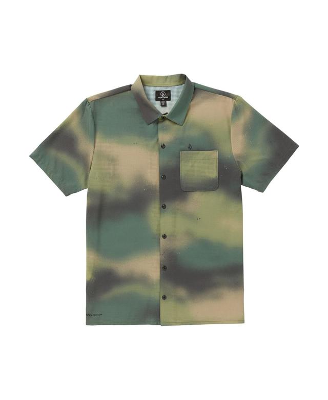 Volcom Mens Ridgestone Short Sleeve Shirt Product Image