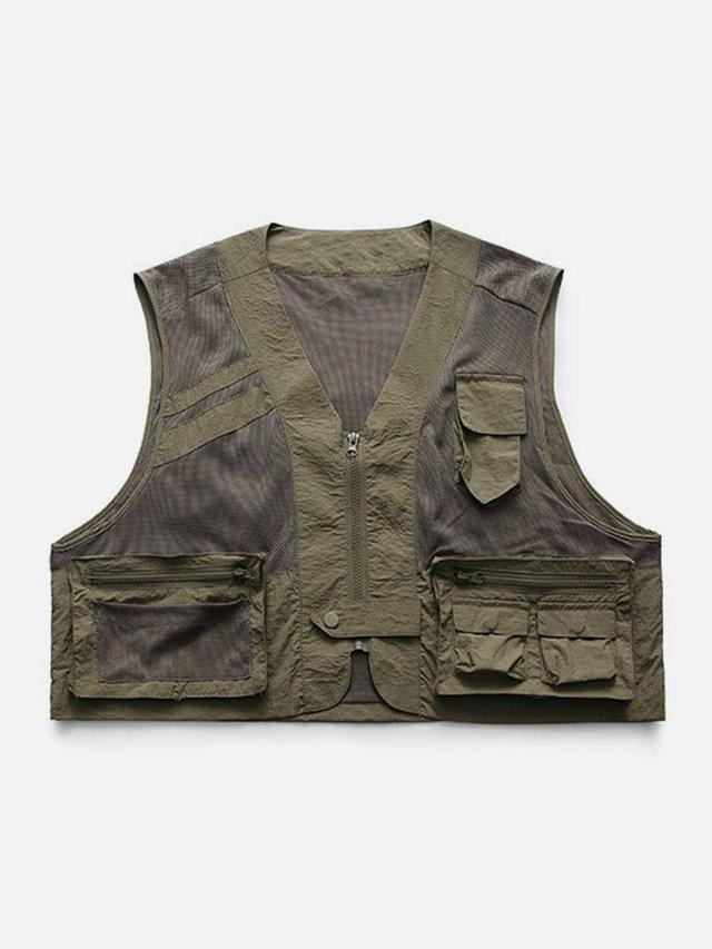 Aelfric Eden Patchwork Big Pocket Vest Product Image