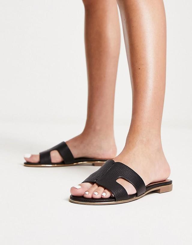 Dune London loopy slip on flat sandals Product Image